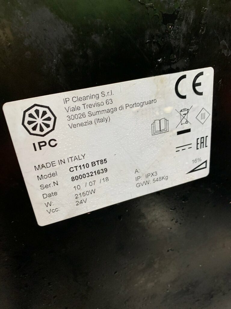ICA - CT110 - autolaveuse