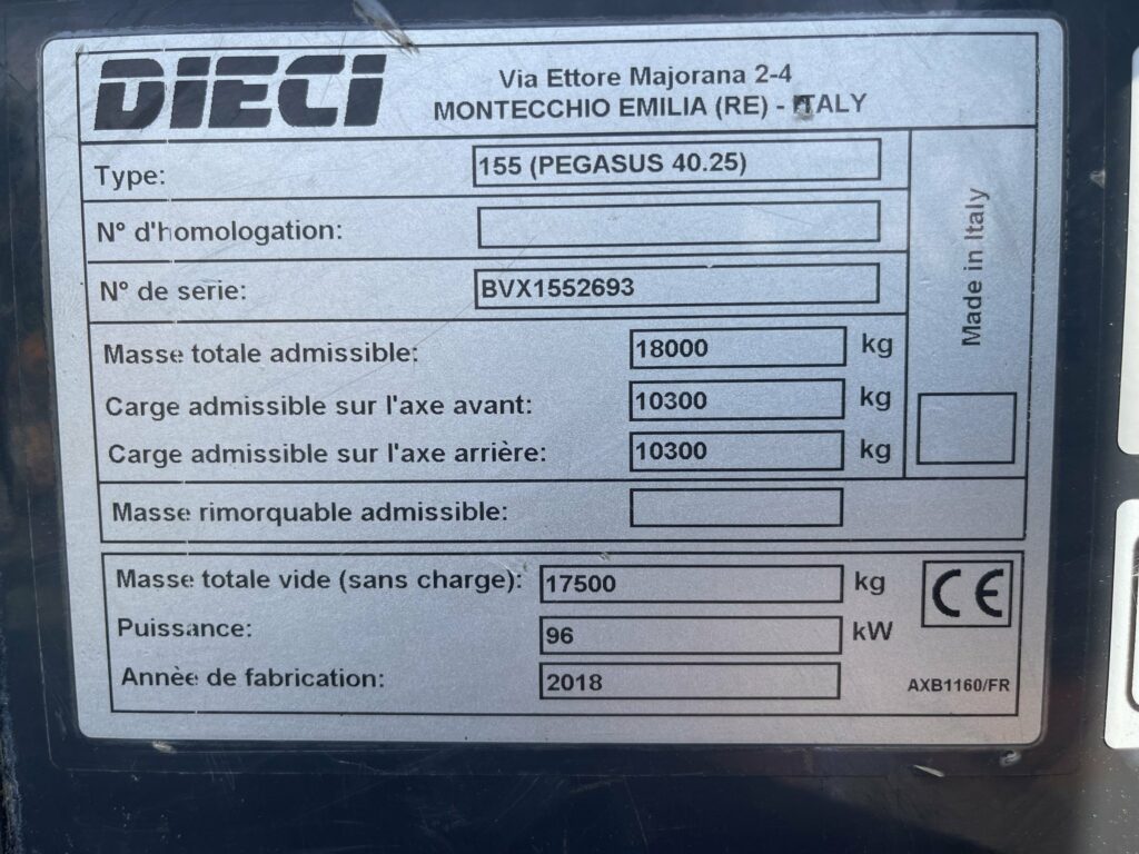 Dieci - PEGASUS 40.25 - chariot télescopique rotatif