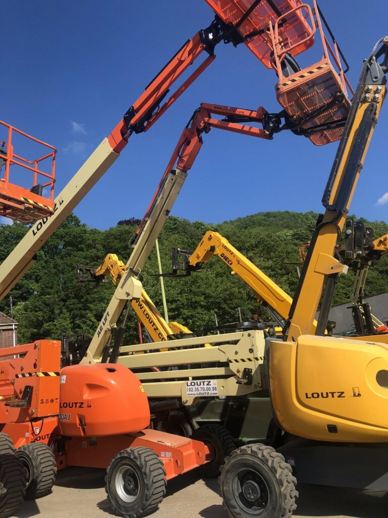 JLG - 510AJ - nacelle articulée