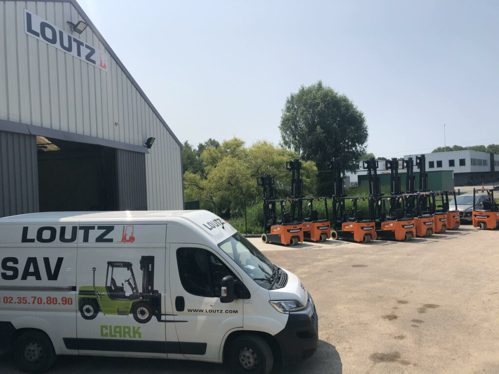Doosan - B18T-7 - chariot élévateur électrique
