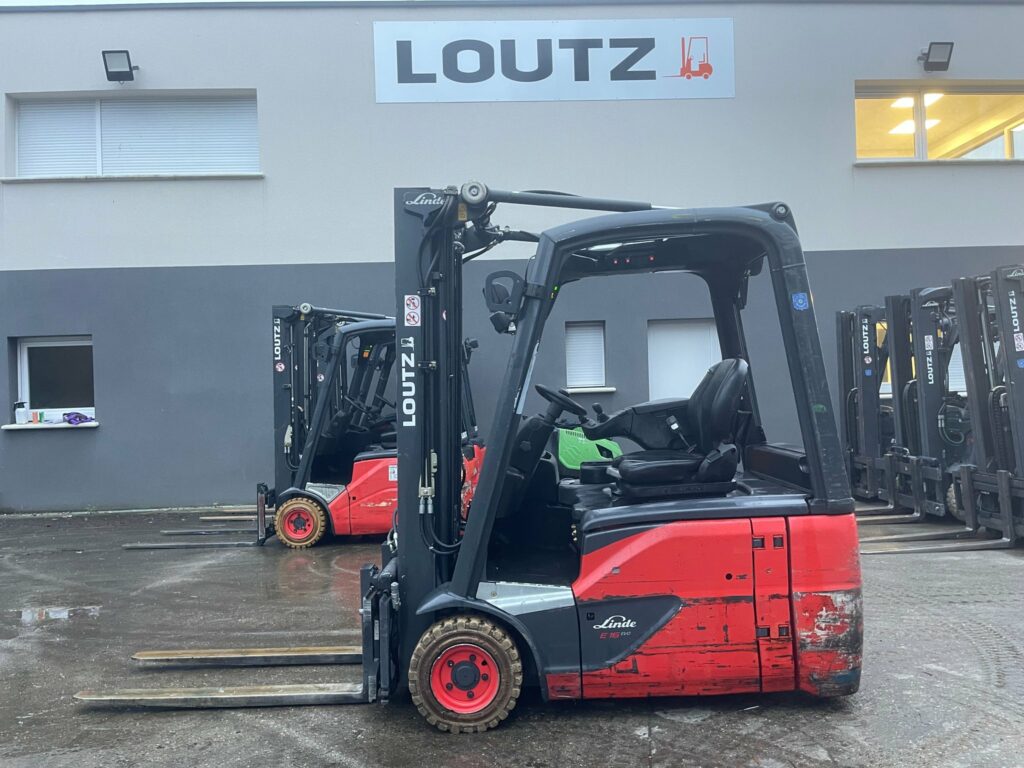 Linde - E16-02 - chariot élévateur électrique