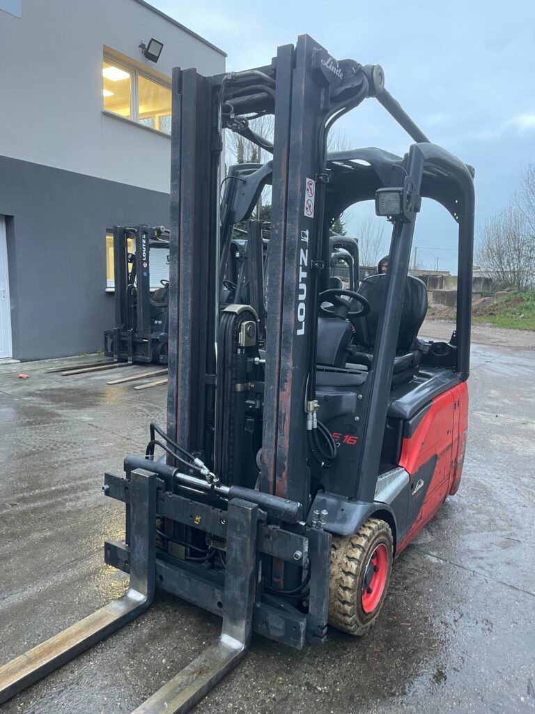 Linde - E16-02 - chariot élévateur électrique