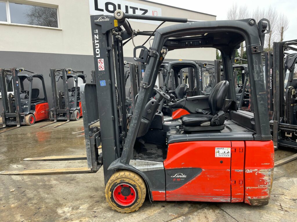Linde - E18-02 - chariot élévateur électrique