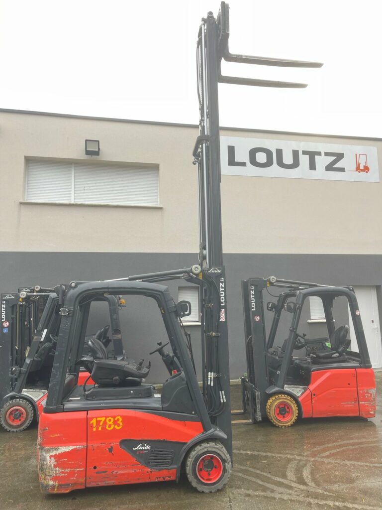 Linde - E18-02 - chariot élévateur électrique
