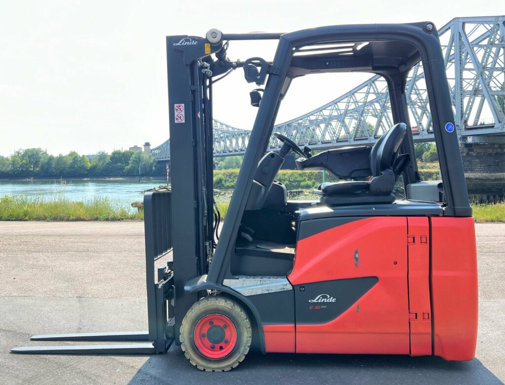 Linde - E16H-02 - chariot élévateur électrique