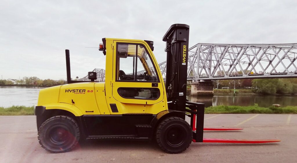 Hyster - H8.0FT - chariot élévateur diesel