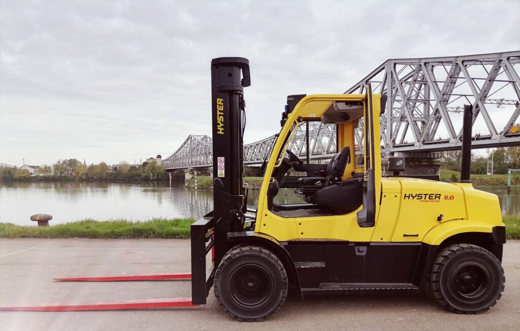 Hyster - H8.0FT - chariot élévateur diesel